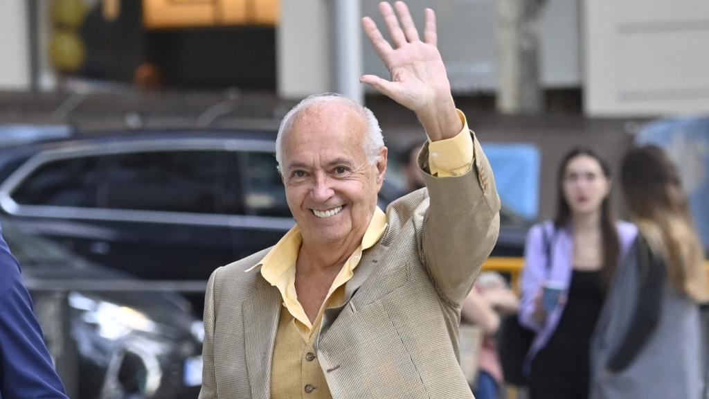 José Luis Moreno a su llegada a un juicio en septiembre de 2023.