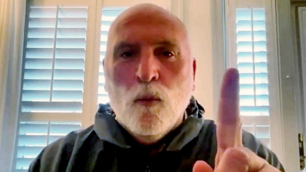 El chef y fundador de World Central Kitchen José Andés, durante el rodaje de su documental en Kiev.