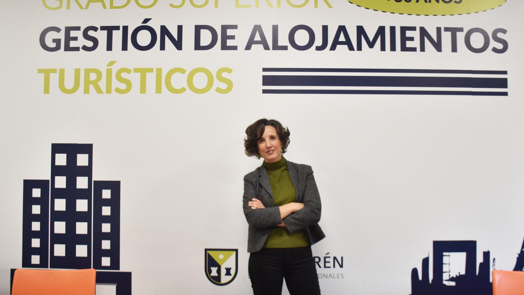 María del Pino Pérez Goyanes, jefa de Estudios del Centro de Formación Profesional Alcazarén