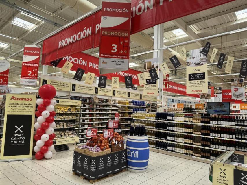 El Gobierno regional inicia la promoción de los productos Campo y Alma en los hipermercados Alcampo de Castilla-La Mancha y Madrid