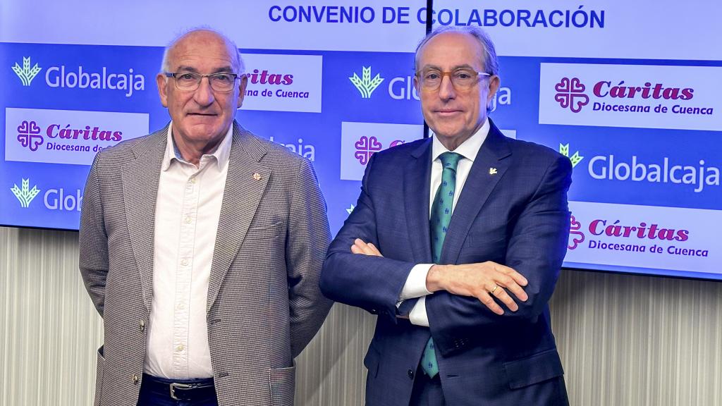 Firma del convenio. Foto: Globalcaja.