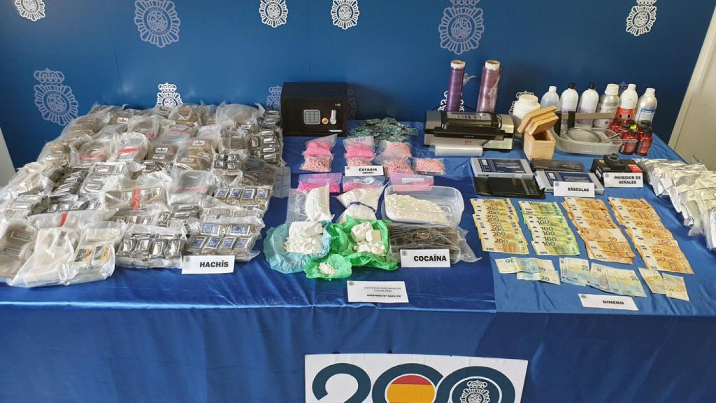 Droga incautada. Foto: Policía Nacional.