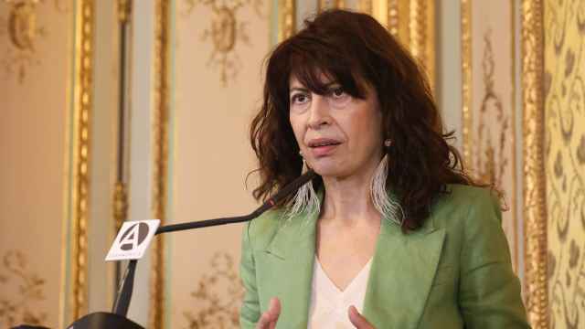 La ministra de Igualdad, Ana Redondo, este miércoles durante un acto celebrado en la Casa de América de Madrid.