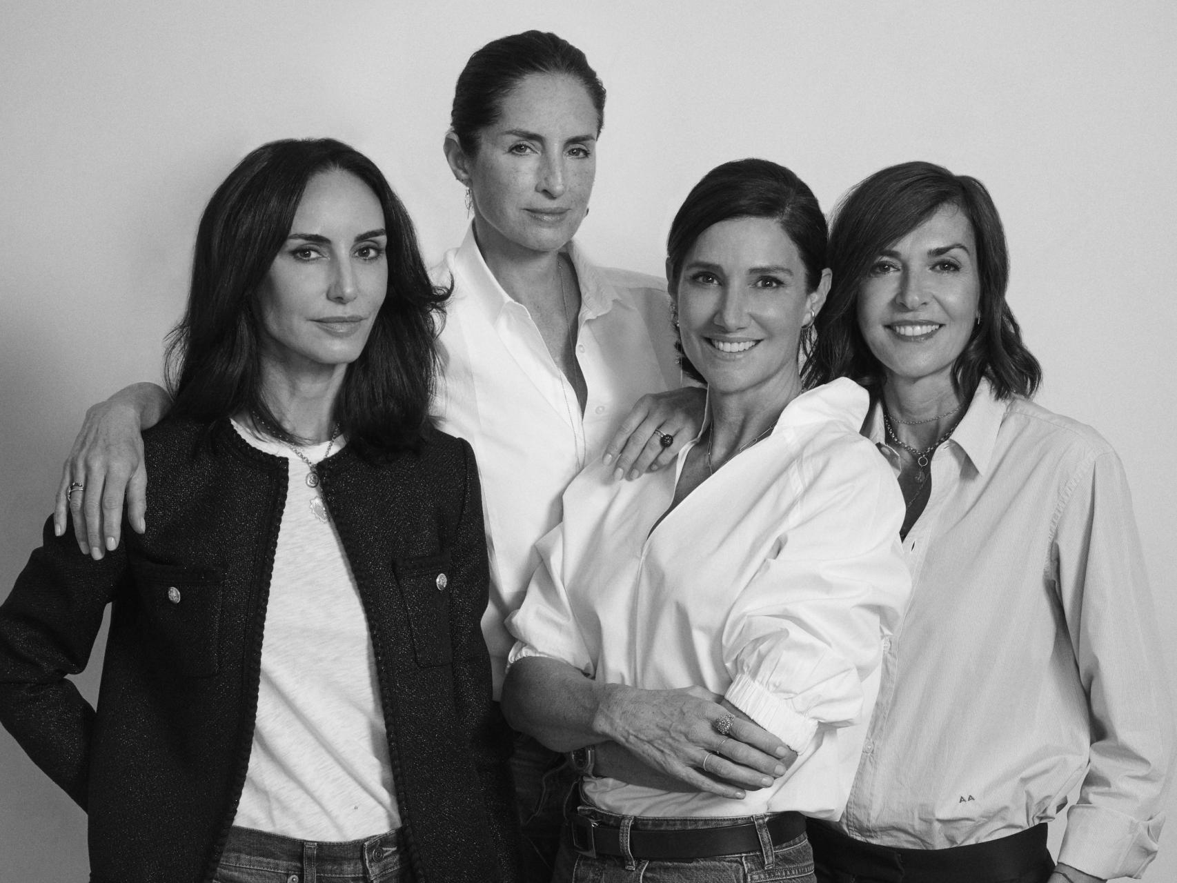 Carolina Herrera, Paz Juristo, Anuca Aísa y Amparo Corsini