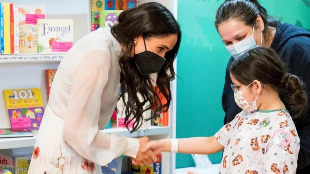 La duquesa, en un hospital de Los Ángeles.