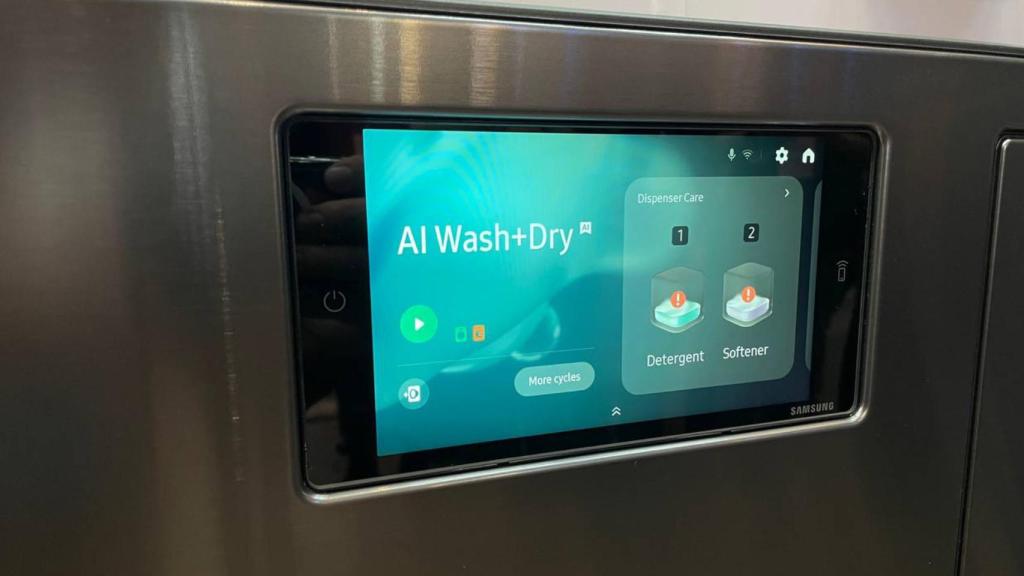 Una función IA de la lavadora.