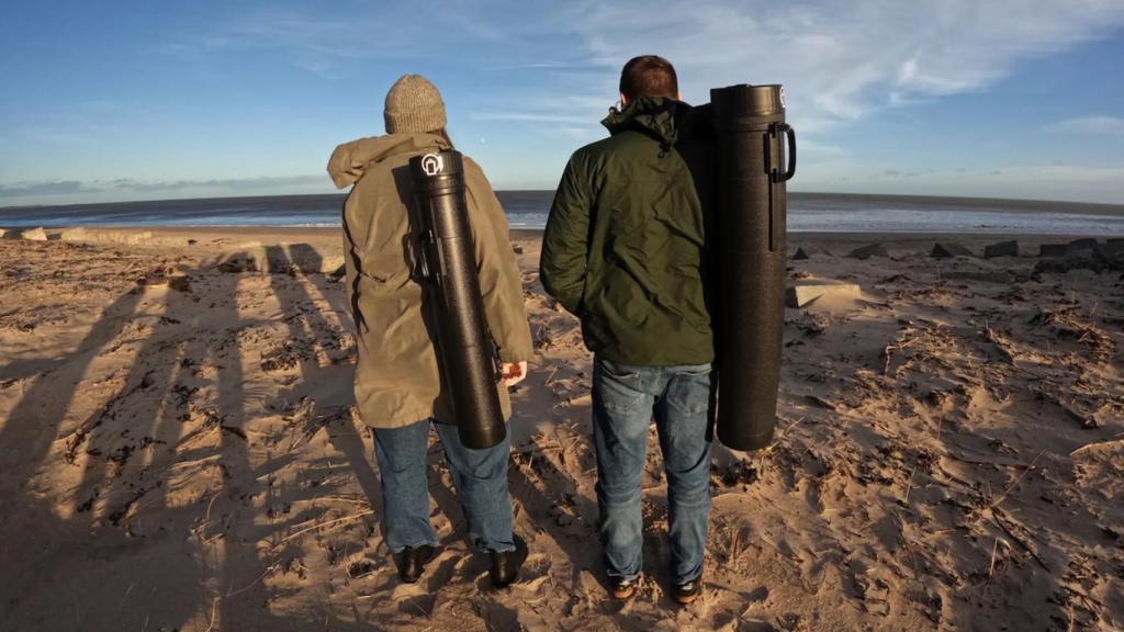 Estuche para transportar el escudo de invisibilidad