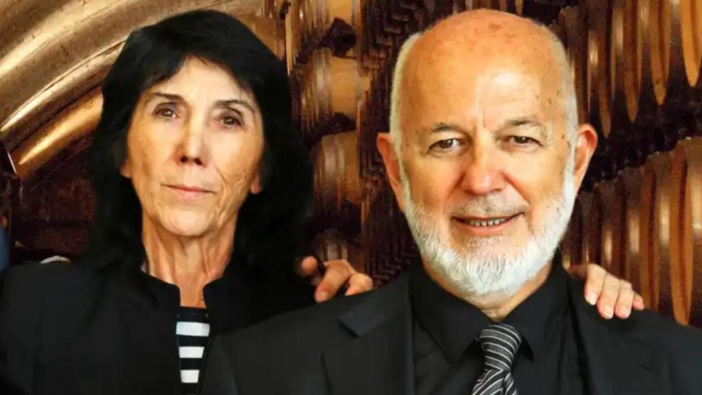 Fala Corujo, junto a su marido, José García Carrión.