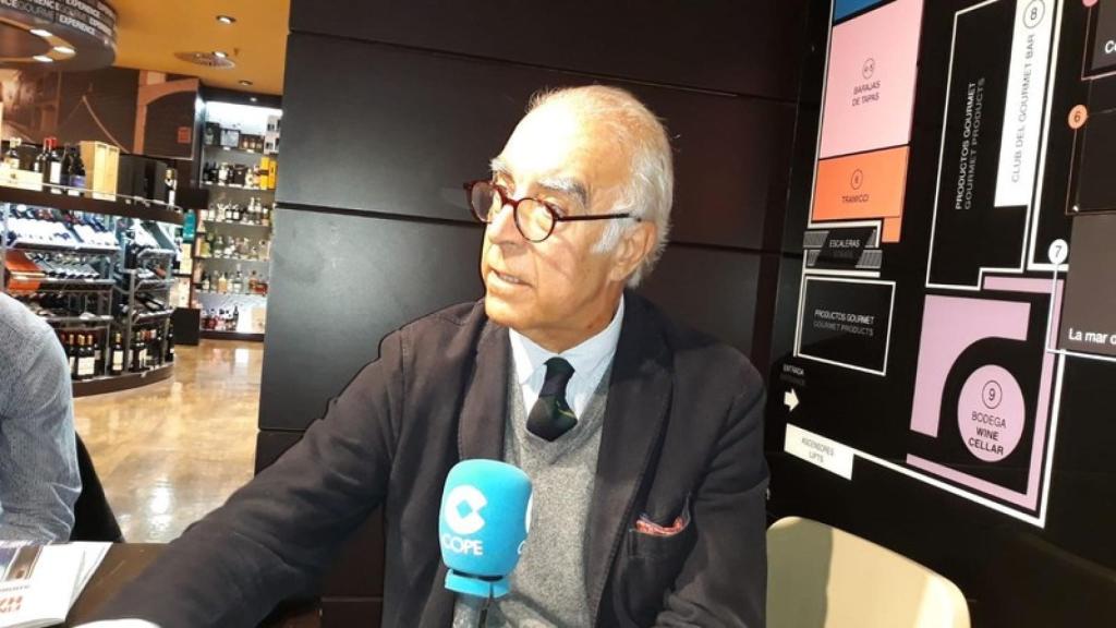 El fallecido exvicepresidente del Sevilla, Augusto Lahore.