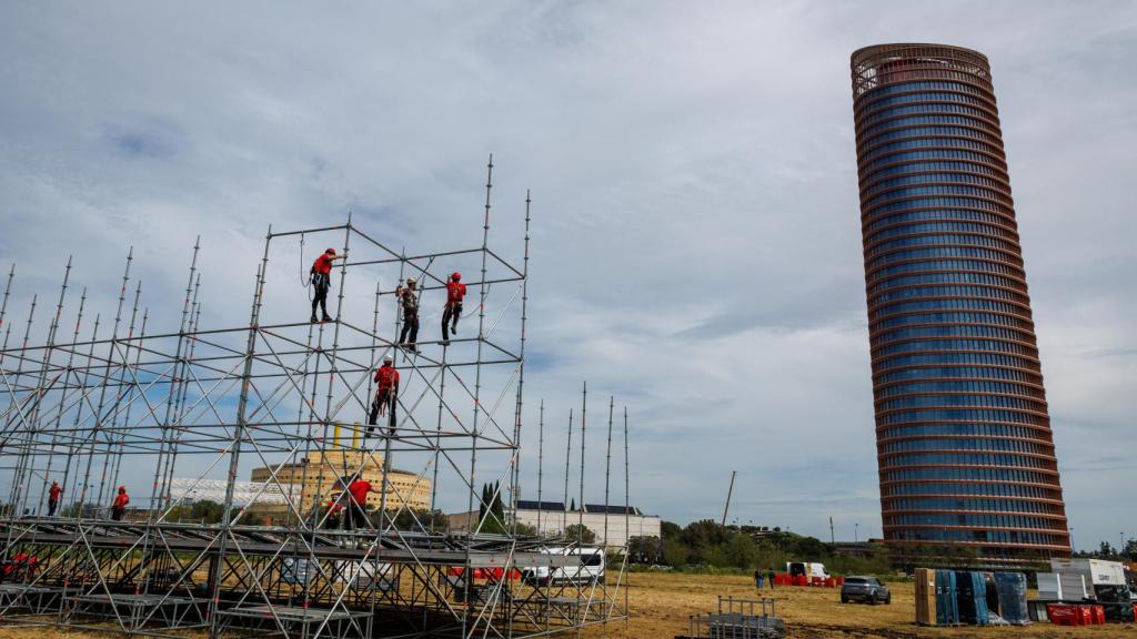 El lugar donde quedará habilitada la fan zone del Athletic para la final de Copa del Rey