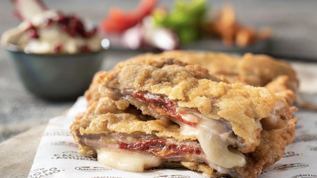 Captura de pantalla un cachopo de Las Tablas del Campillín.