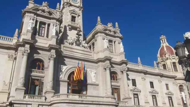 Fachada del Ayuntamiento de Valencia, en una imagen de archivo. Europa Press