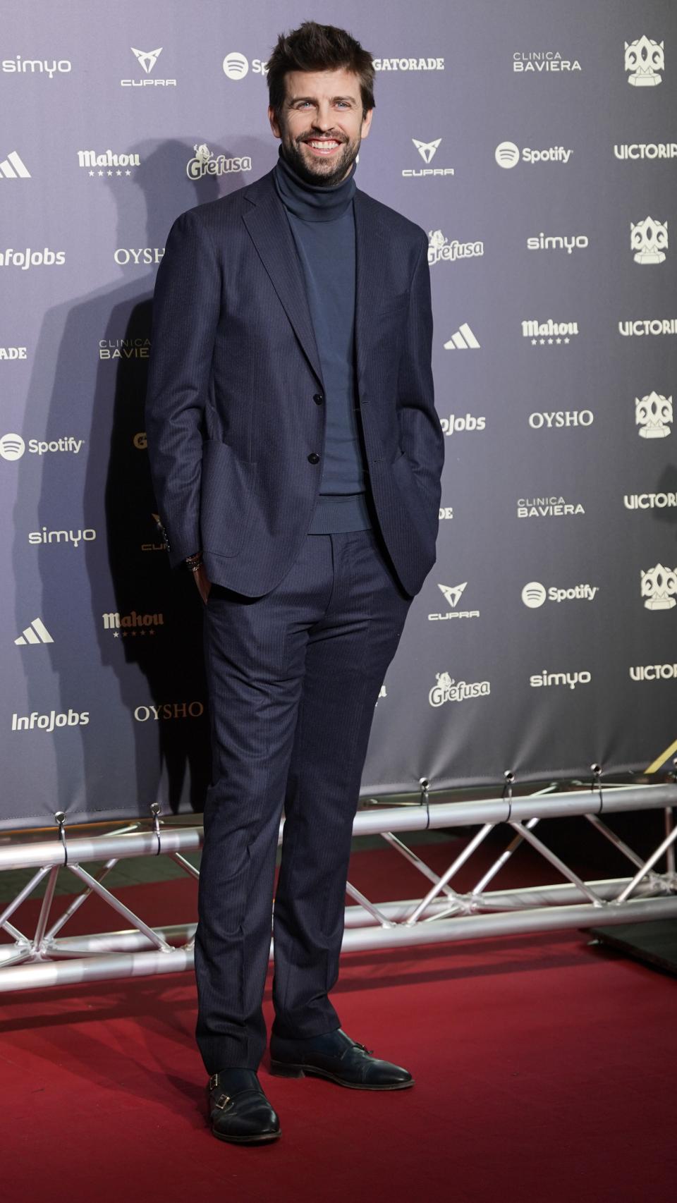 Gerard Piqué en un acto público, en Barcelona, en diciembre de 2023.