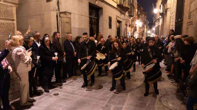 Imagen de una procesión de Semana Santa en Toledo. Foto: Javier Longobardo