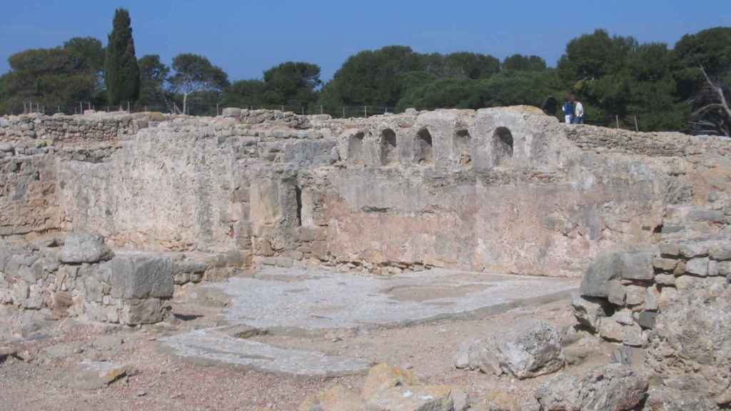 Ruinas romanas en Ampurias