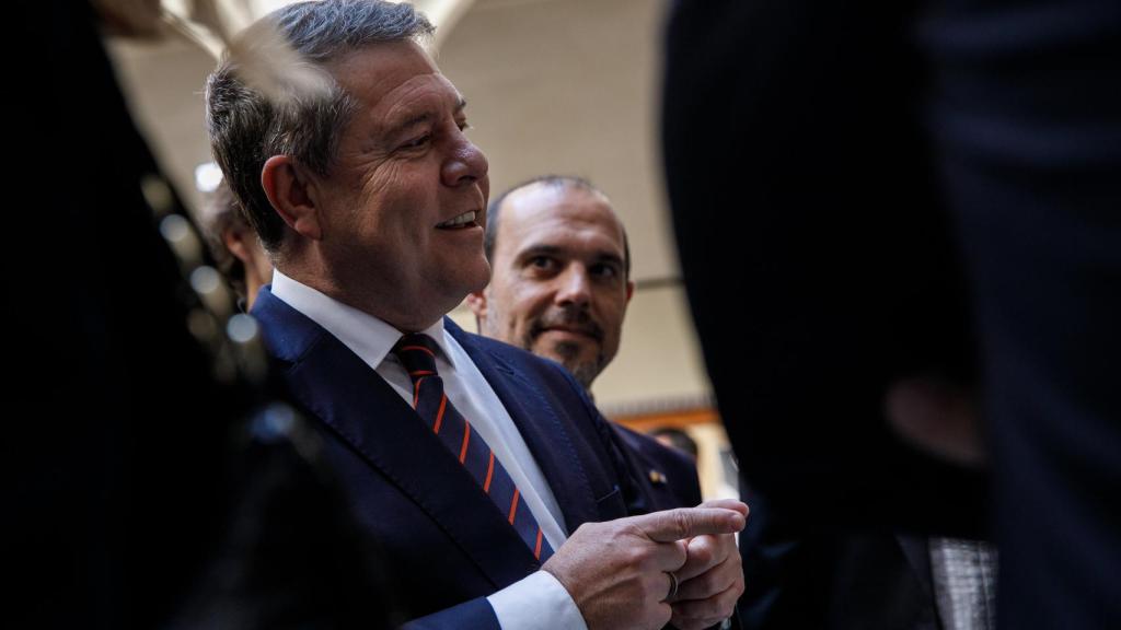 Emiliano García-Page, en una imagen de este miércoles en Toledo