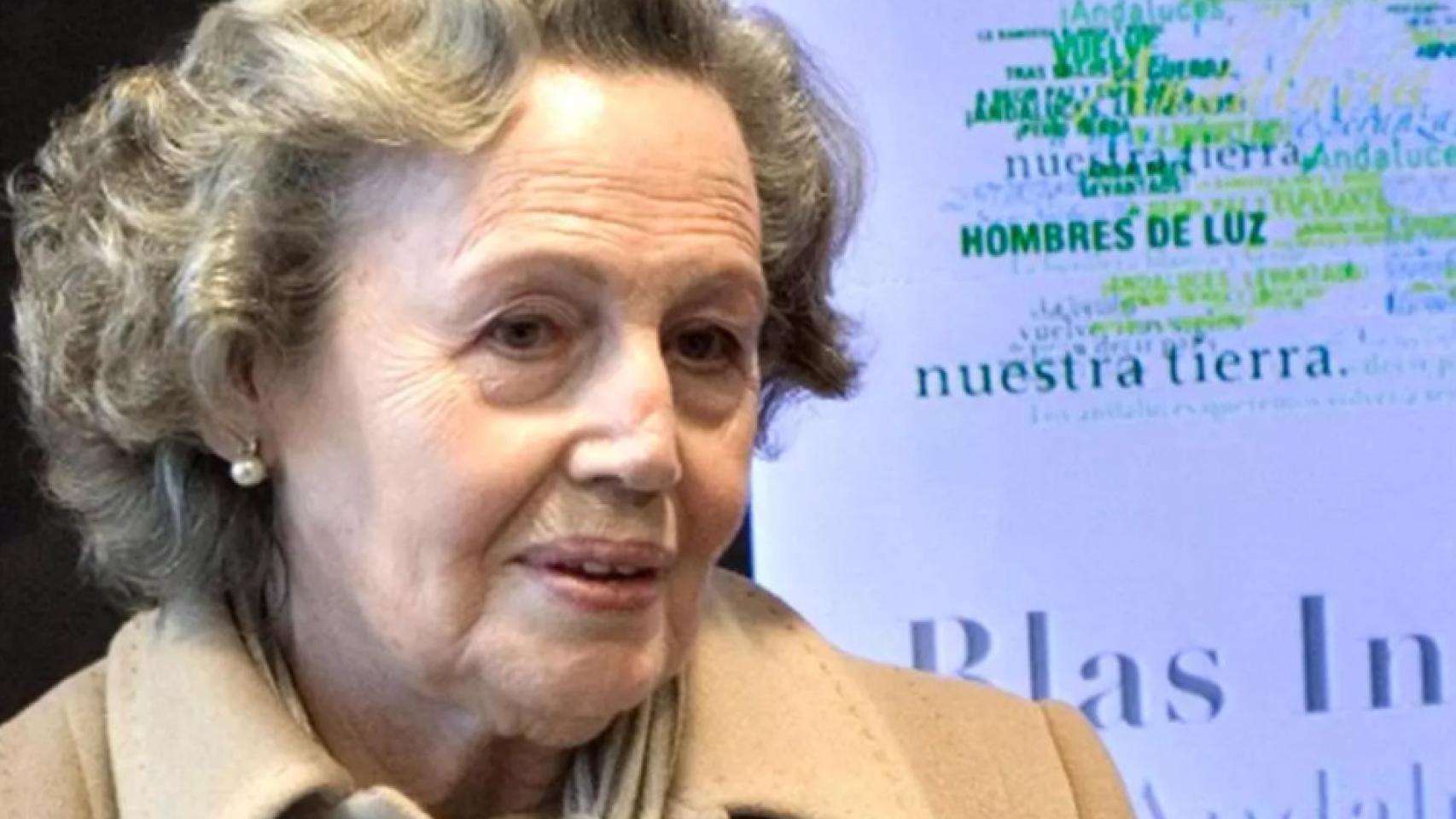 María de los Ángeles Infante. Imagen de archivo.