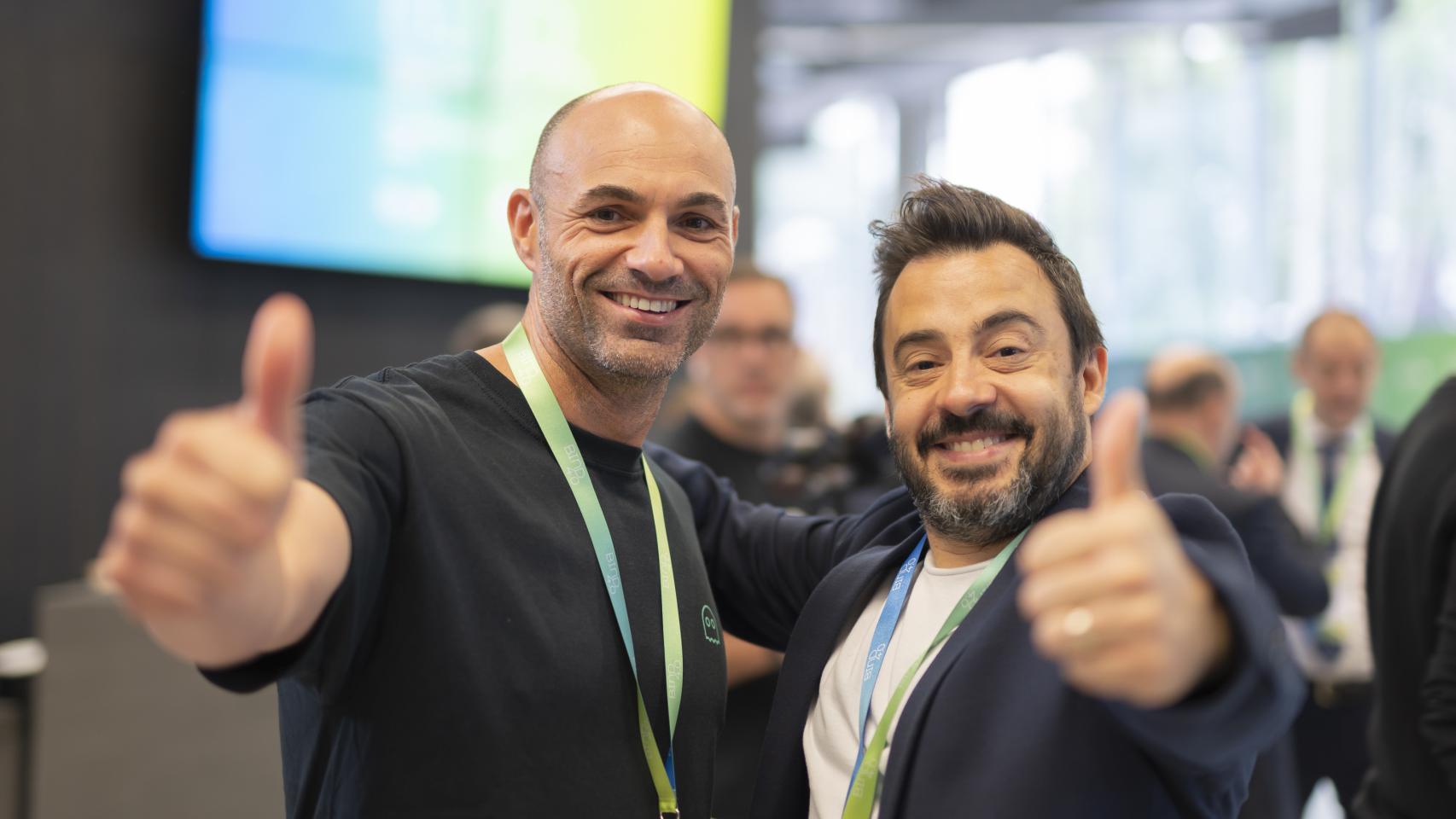 Los fundadores de Nymiz, una de las startups que forman parte del programa de aceleración de ciberseguridad de Google.