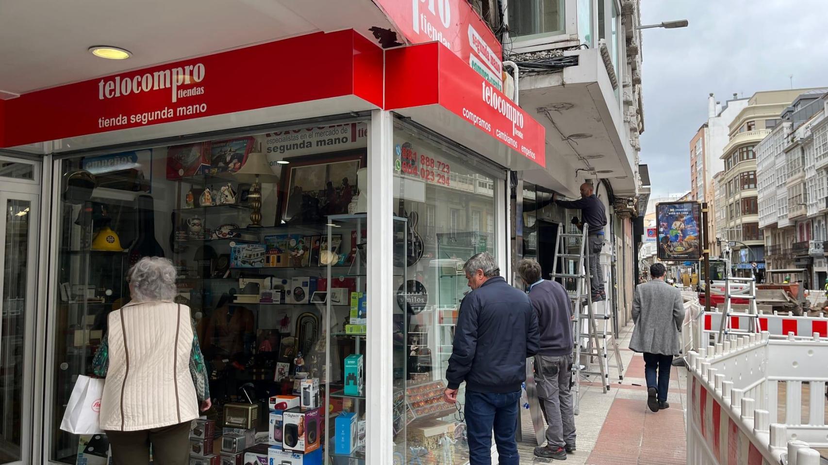 Telocompro, afectados por las obras de San Andrés