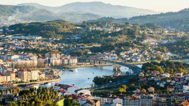 Vista panorámica de Pontevedra.