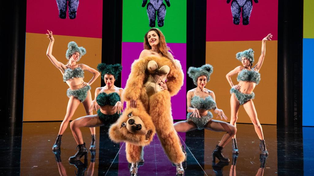 Otro momento del espectáculo de Gaultier