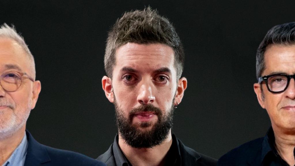 Javier Sardà, David Broncano y Andreu Buenafuente.