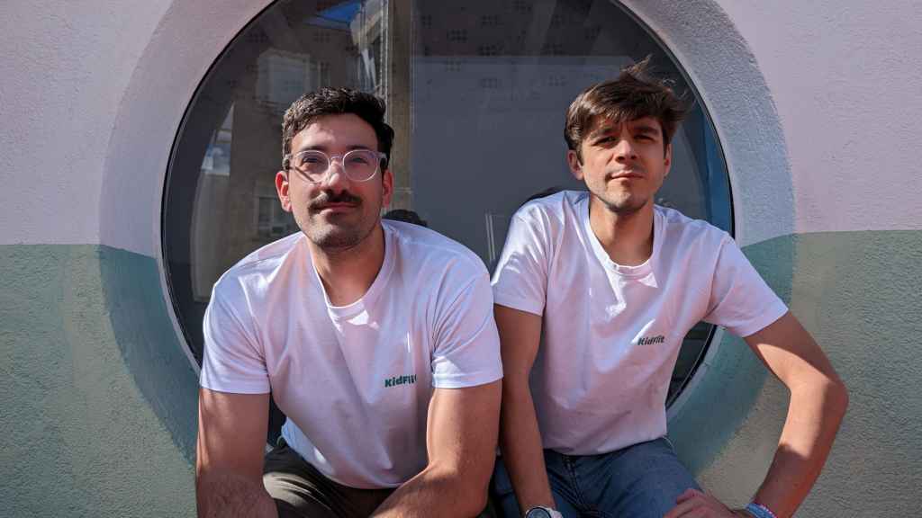 Rodrigo Cardona e Ignacio Hidalgo, cofundadores de Kidflit.