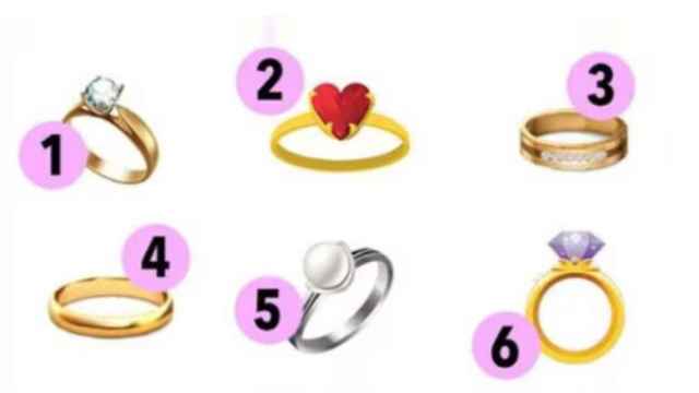TEST VISUAL | En esta imagen hay muchos anillos. Tienes que escoger uno.