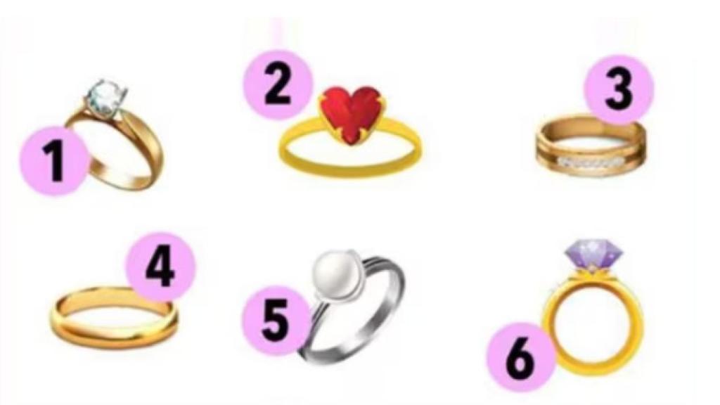 TEST VISUAL | En esta imagen hay muchos anillos. Tienes que escoger uno.
