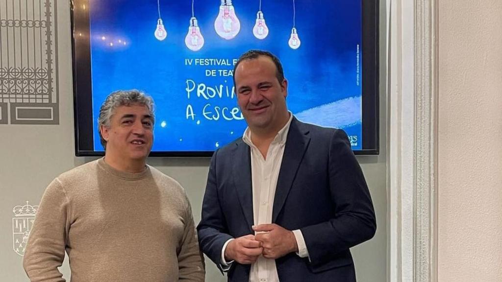 Presentación del programa 'Provincia a Escena' por el diputado de Cultura, David Mingo