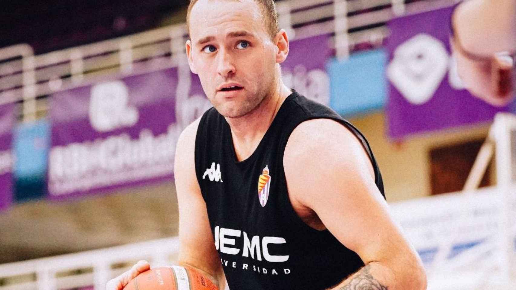 Devin Schmidt, jugador del UEMC Real Valladolid Baloncesto
