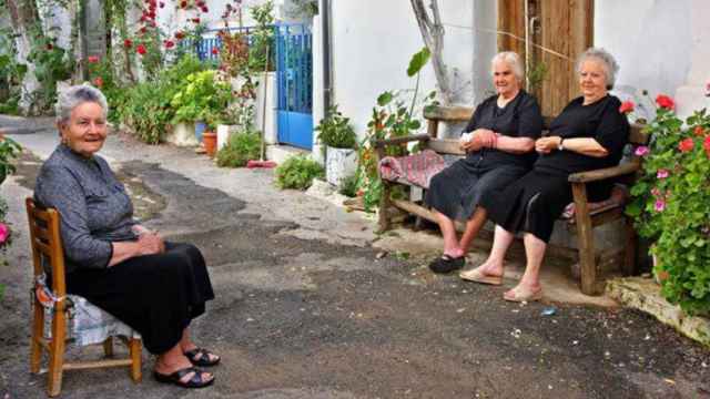 Las ancianas de Ikaria. Shutterstock.