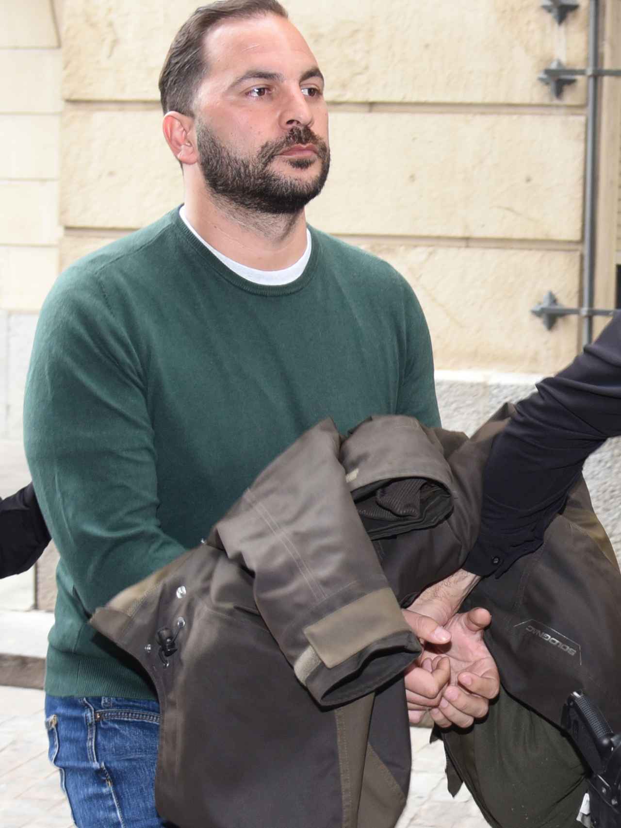 Antonio Tejado llegando a los juzgados el pasado 15 de marzo.