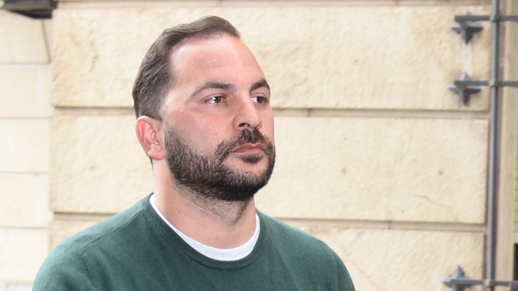 Antonio Tejado en una fotografía tomada el 15 de marzo de 2024, durante su visita a los juzgados de Sevilla.