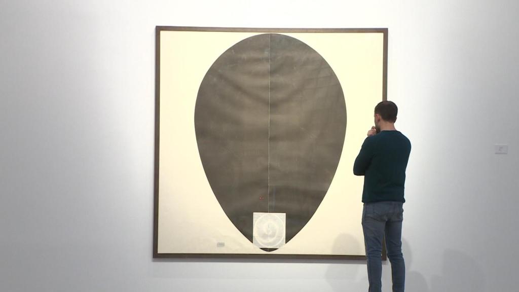 Una de las obras de la muestra sobre la historia del grabado español en la Galeria Marlborough. Foto: Europa Press