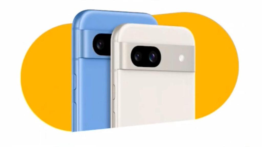 Pixel 8a en una imagen promocional de Google publicada por error