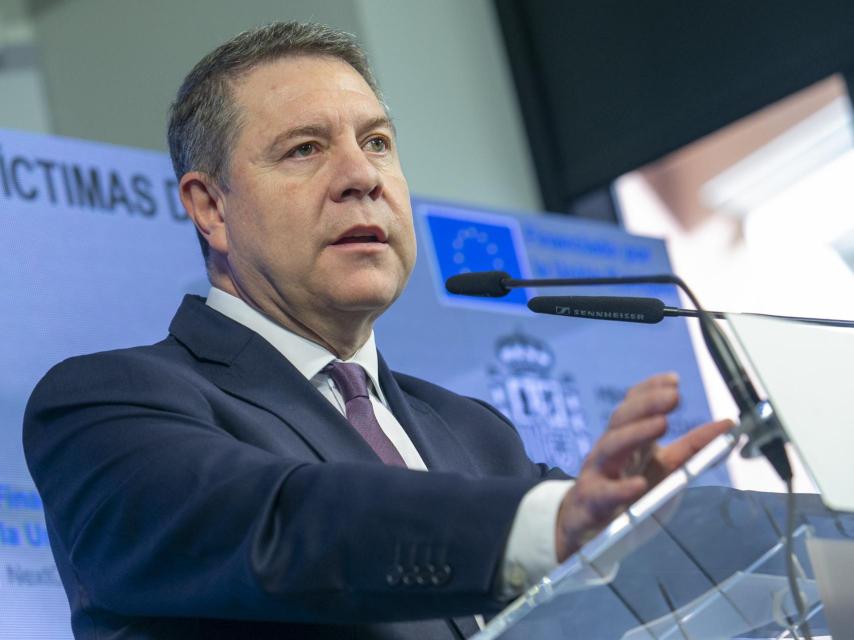 Emiliano García-Page, este viernes en Albacete