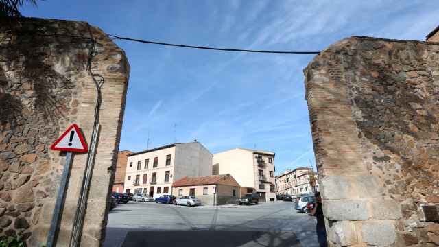 Nuevo aspecto de la Puerta del Vado de Toledo. Foto: Ayuntamiento.