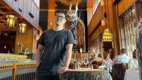 Javier Chen, del Grupo Macao, en su nuevo restaurante Le Chinois en María de Molina, 6.