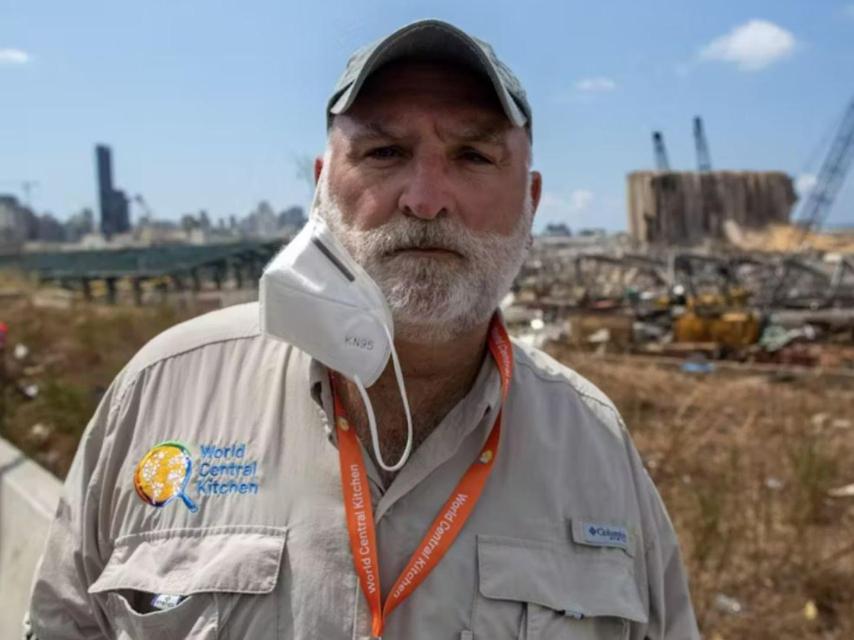 El chef español sigue con su labor humanitaria en todo el mundo.