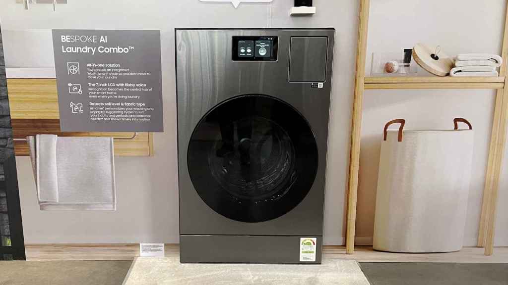 La lavadora - secadora Bespoke AI Laundry Combo de Samsung.