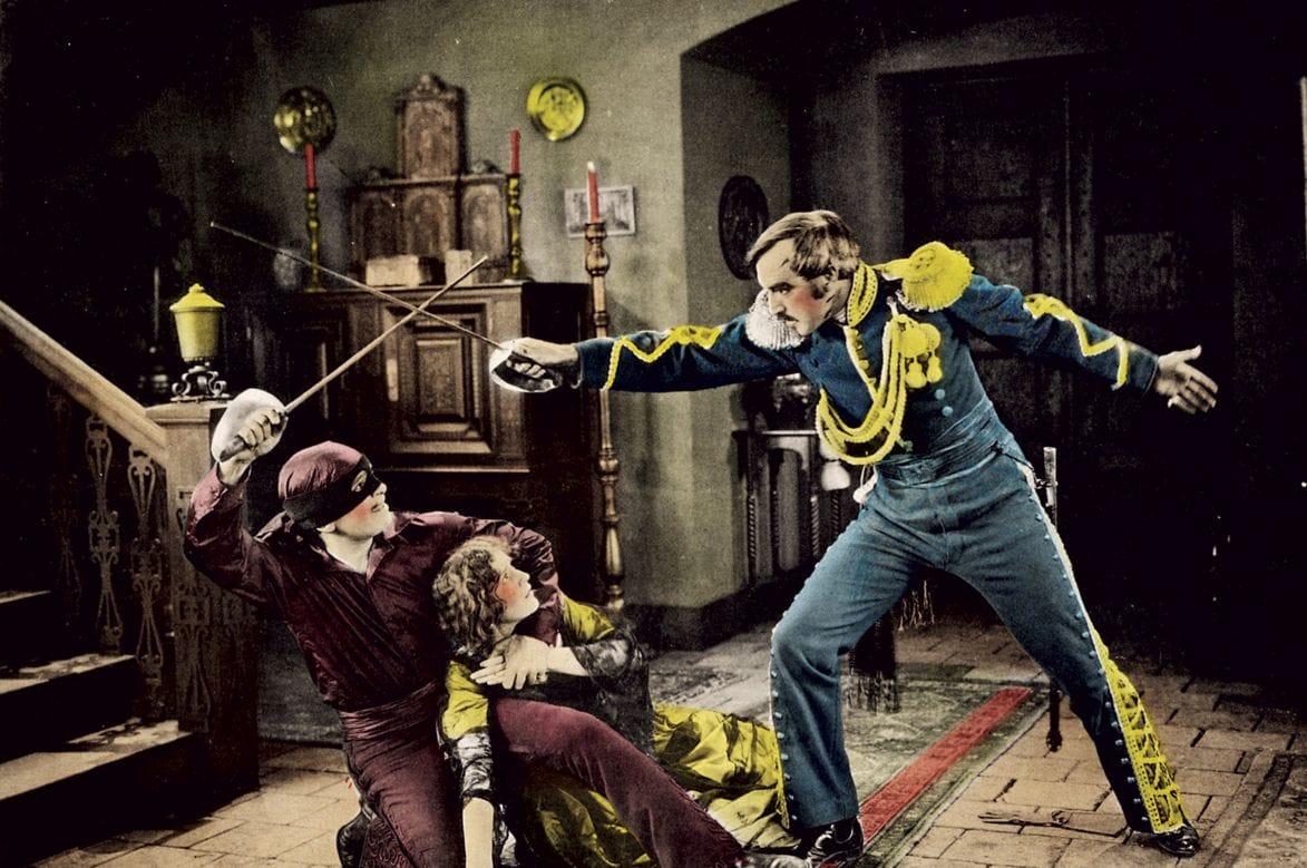 Douglas Fairbanks como El Zorro. https://es.wikipedia.org