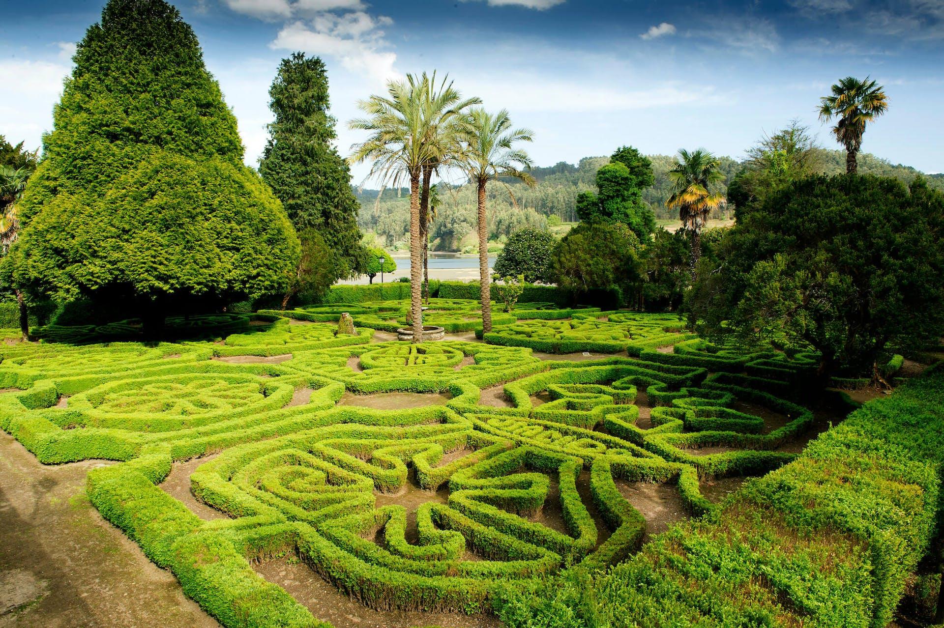 Vista de los jardines del Pazo Mariñán, A Coruña. Foto: europeanhistoricgardens.eu