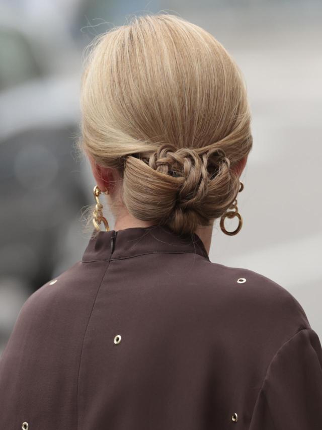 Detalle del cabello de la infanta Cristina.