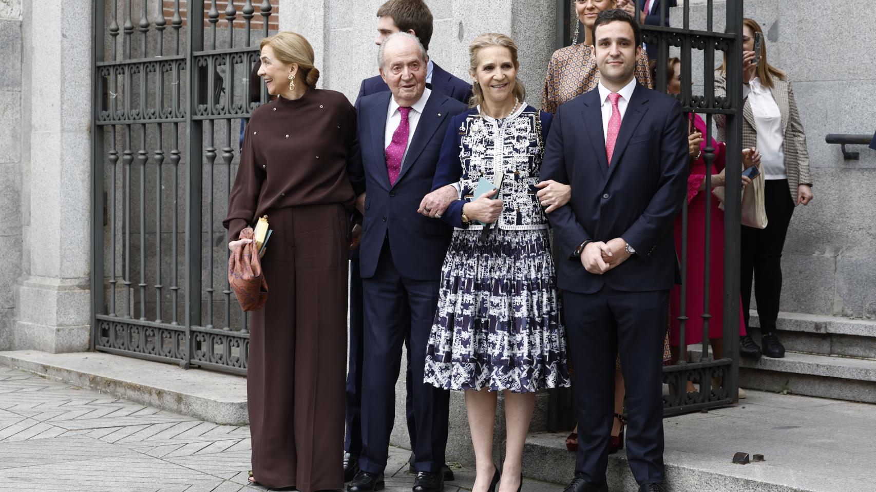 Juan Carlos I, este 6 de abril.