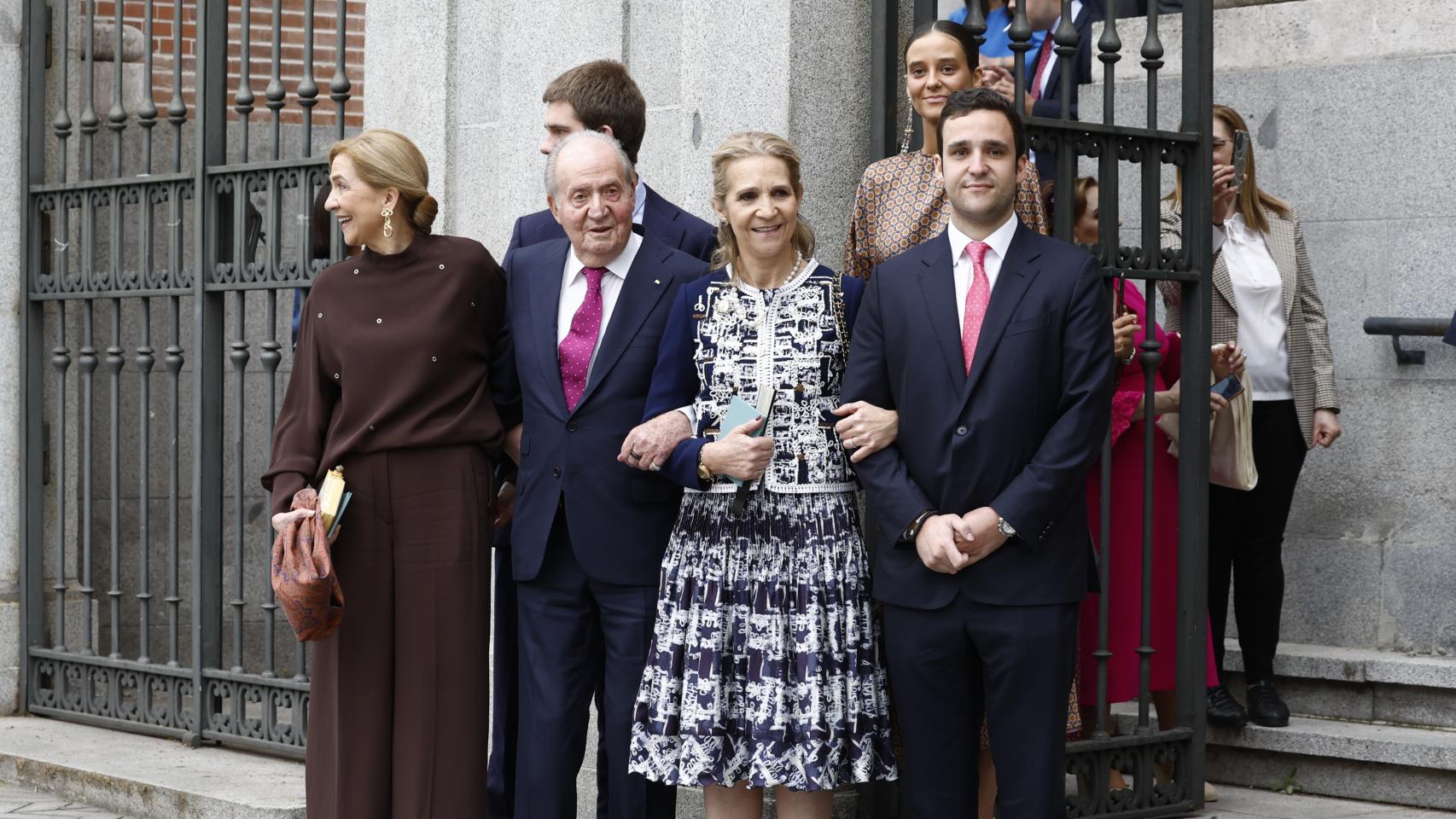 Parte de la Familia Real española, este 6 de abril.