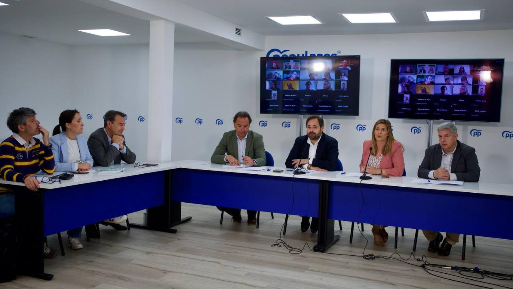 Reunión del Comité de Dirección del PP de Castilla-La Mancha.