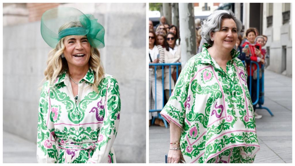 Teresa de la Cierva y Pepa Muñoz.