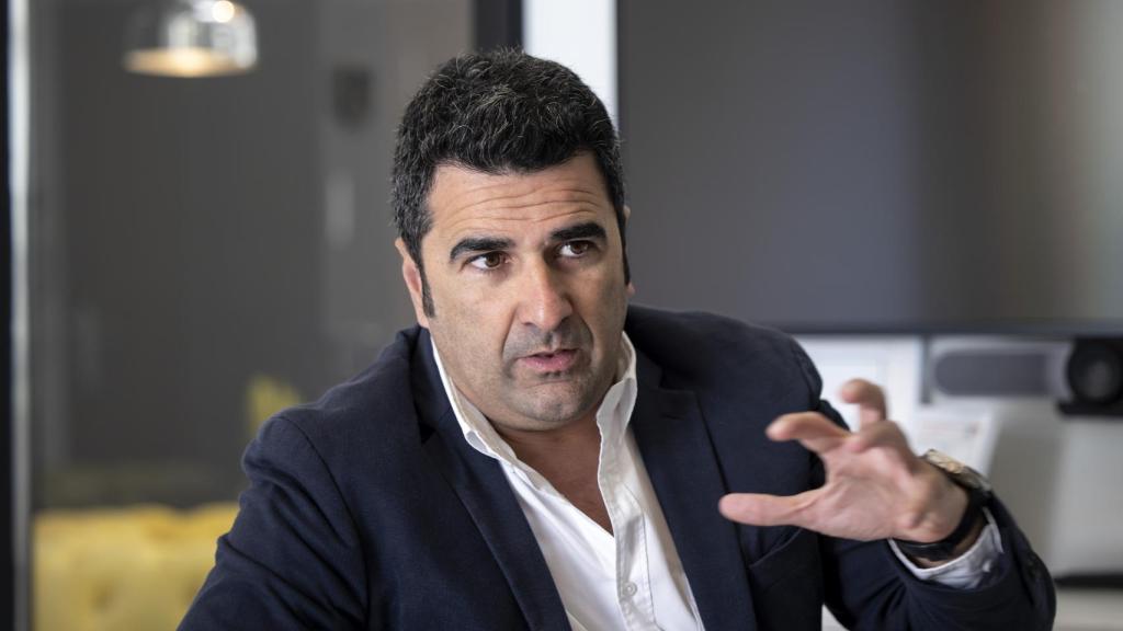 Un momento de la entrevista con José Félix Pérez-Peña