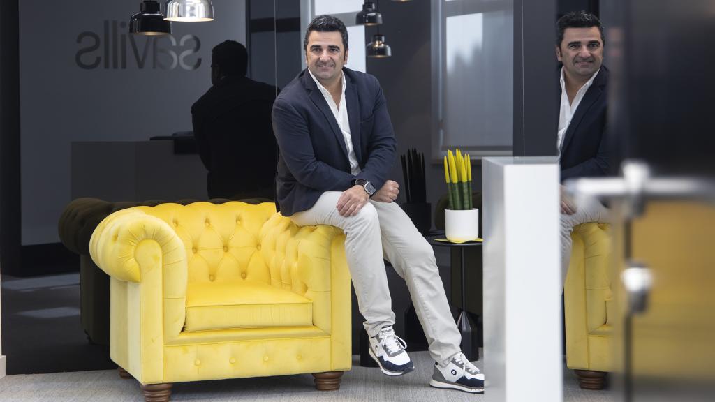 José Félix Pérez-Peña posa para esta entrevista con EL ESPAÑOL de Málaga